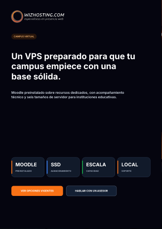 Preview of Moodle hosting