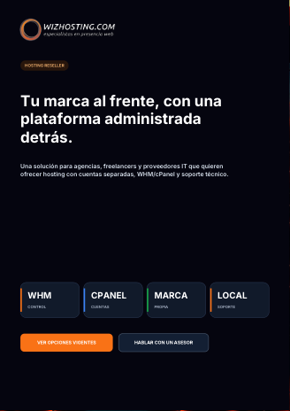 Preview of Reseller hosting